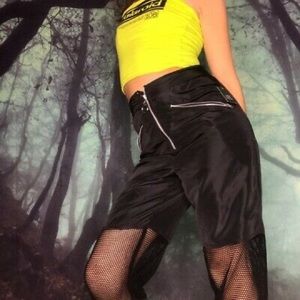 High-Rise Mesh Joggers 🖤 NWOT